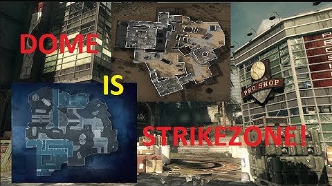 Call of Duty: Ghost "DOME" Gameplay! STRIKEZONE IS DOME - Its Already Here! (Map Camo Proof)
