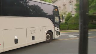 New bus of immigrants from Texas arrives in DC as Title 42 ends