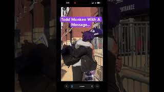 #baltimoreravens Offensive Coordinator Todd Monken With A Message For The #ravensflock #nfl #ravens