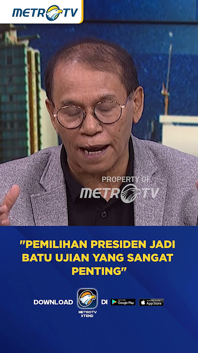 'Pemilihan Presiden Jadi Batu Ujian yang Sangat Penting' #shorts