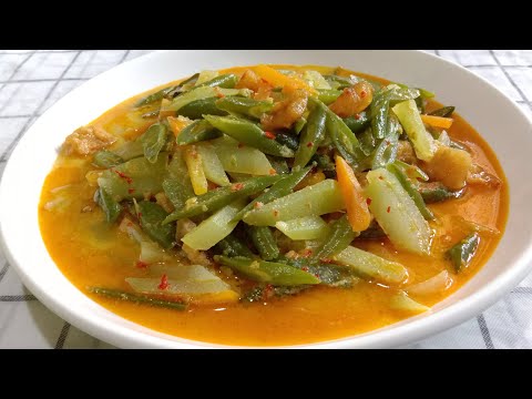 Resep Lontong Sayur Buncis Padang