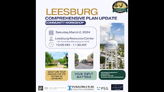 Leesburg Comprehensive Plan Workshop PSA