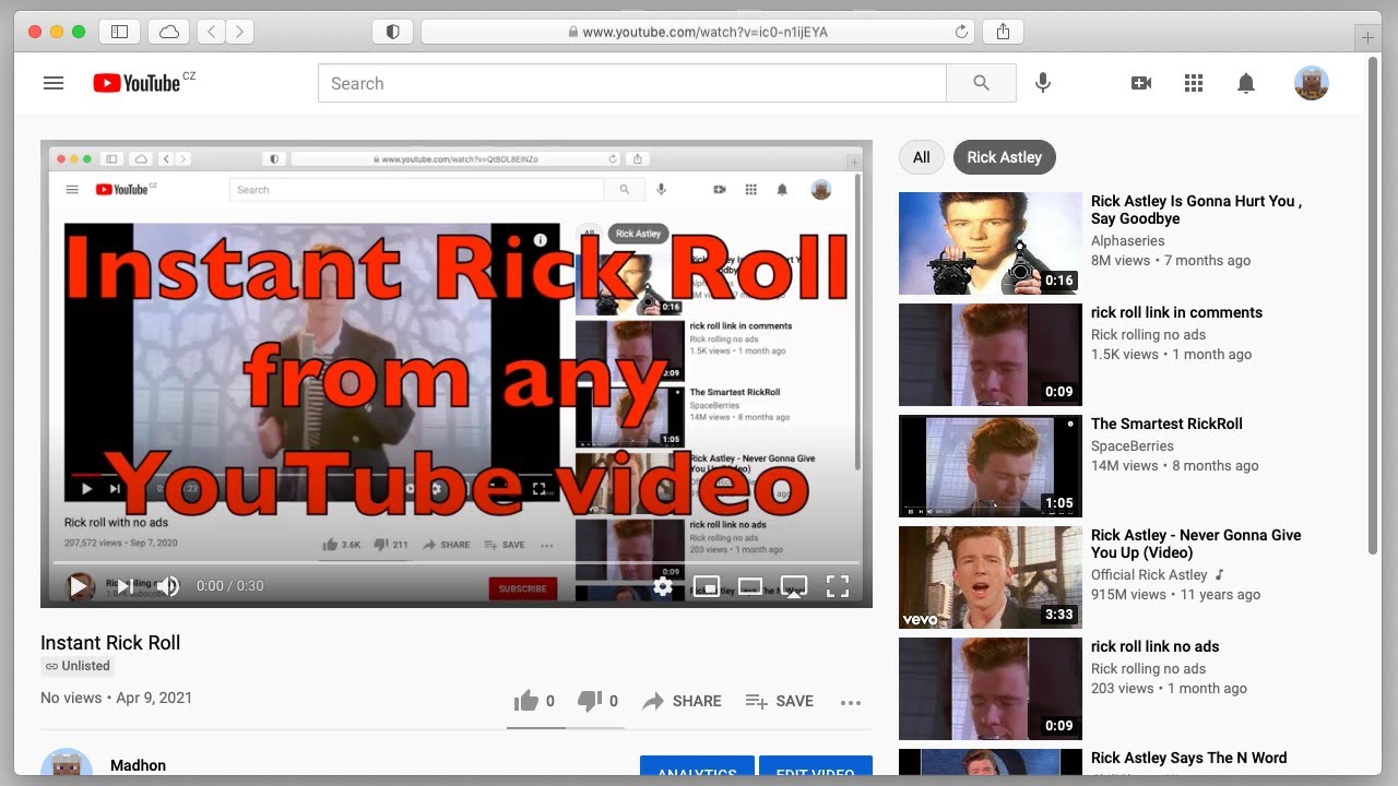 Instant Rick Roll - Product Information, Latest Updates, and