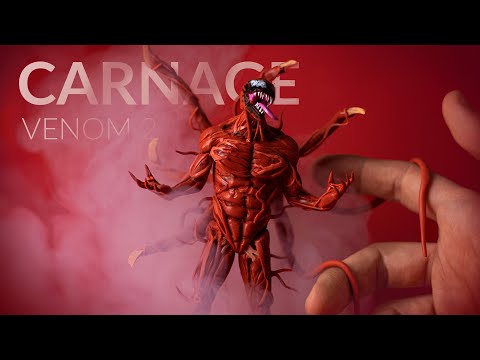 Creating CARNAGE with CLAY – Marvel X Fortnite Season 8