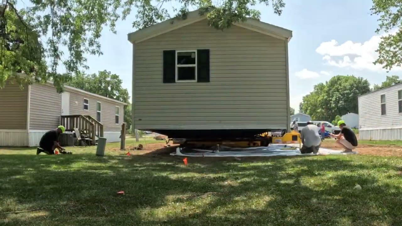 How to Install a Manufactured Home Foundation on GoliathTech Helical Piers – A Quick Timelapse