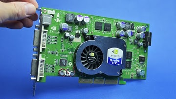 20 Year Old Workstation GPU: Nvidia Quadro FX 1100
