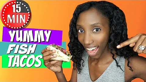 15 Minute Meal Challenge | How to make Fish Tacos