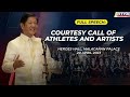 Courtesy Call Of Athletes And Artists Speech 4 20 2023 