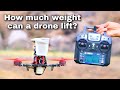 How much weight can a drone lift? || ड्रोन कितना वजन उठा सकता है? #23