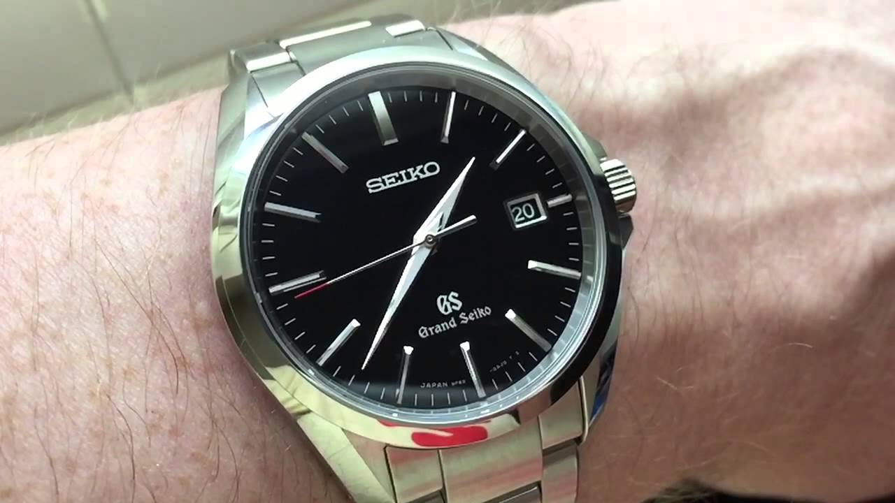 SBGX083 Grand Seiko Quartz Second Hand Slow Motion - YouTube