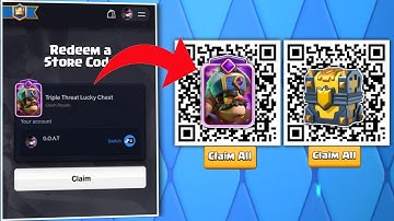 Clash Royale NEW X3 Chest Box + X6 Hunter Evo | Black Friday Free Rewards QR Code 