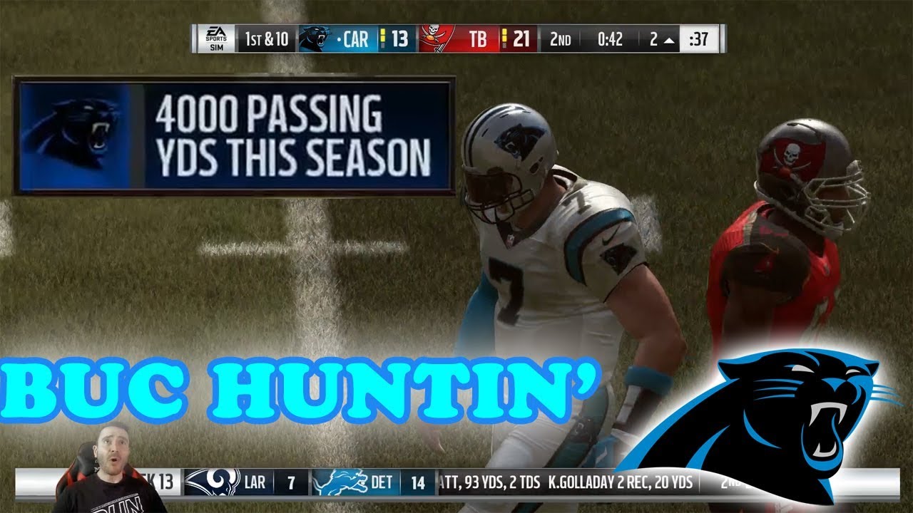 Madden 19 Gameplay Career Mode Episode 12 - Out Buc Hunting