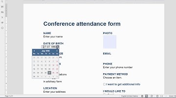 Creating fillable forms in ONLYOFFICE
