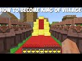 Comment devenir king village of villagers dans minecraft  comment jouer en villageois 
