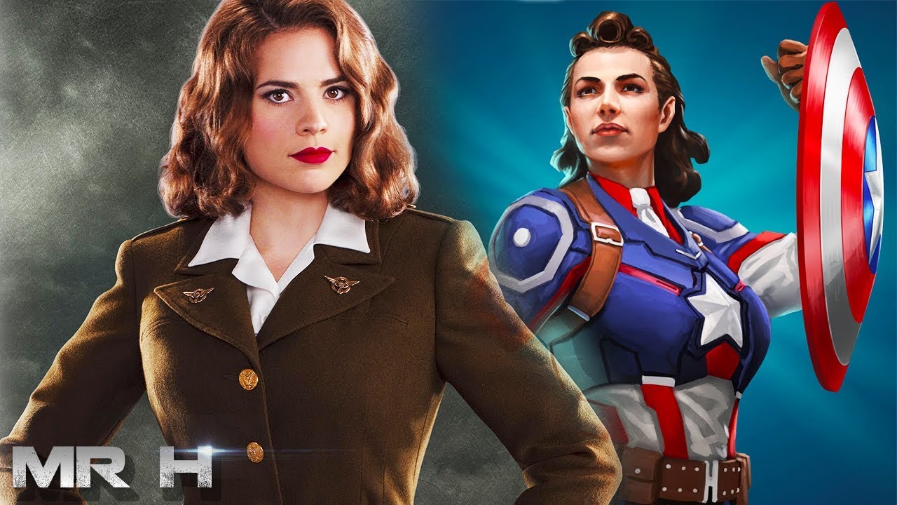 Peggy Carter will become Captain America in a new and upcoming marvel serie...