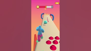 Blob Runner 3D - Gameplay Walkthrough (iOS & Android) #3 #shorts #games #funny