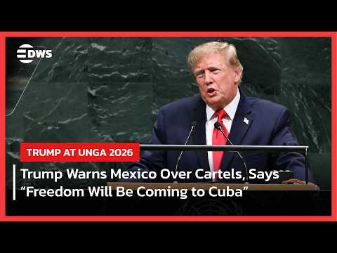 WATCH: Trump Slams Mexico & Cuba, Warns Cartels & Defends U.S. Power in Western Hemisphere | AC1E