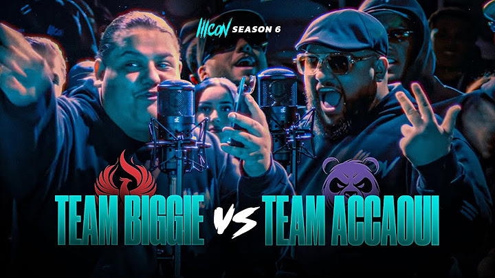 Rap Battle: Team Biggie VS Team Accaoui | ICON 6 | Highlight