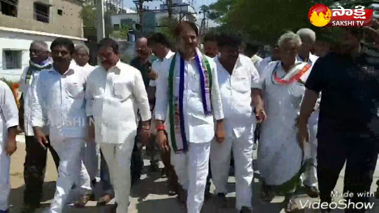 REPALLE  YSRCP MLA Candidate MOPIDEVI Venkata Ramana Rao  files nomination