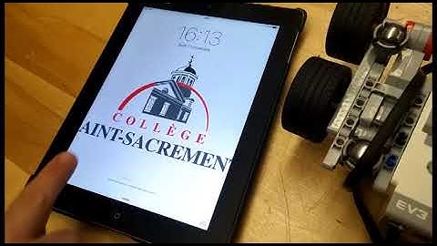 Connexion Bluetooth EV3