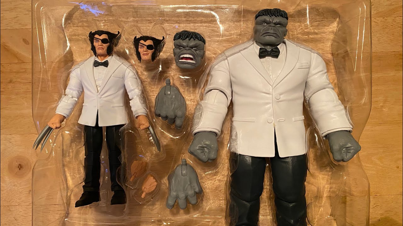 Pack De 2 Figuras Marvel's Patch & Joe Fixit Wolverine 50th Anniversary Marvel Legends Pack De 2 Figuras Marvels Patch  J