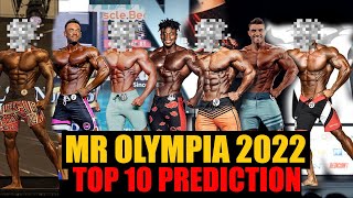 MR OLYMPIA 2022 TOP 10 PREDICTIONS MENS PHYSIQUE