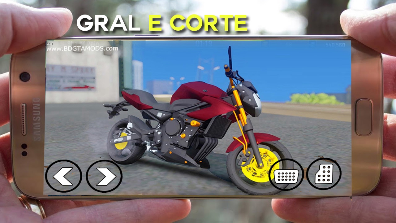 Descarga de APK de Jogo de moto com grau e corte para Android