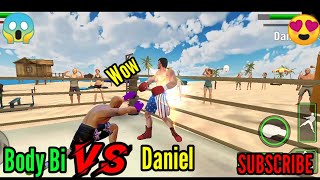 Kick Boxing Gym Fighting Game.Training Master Body Bi Vs Daniel 😥😱😅👍👈..... screenshot 4