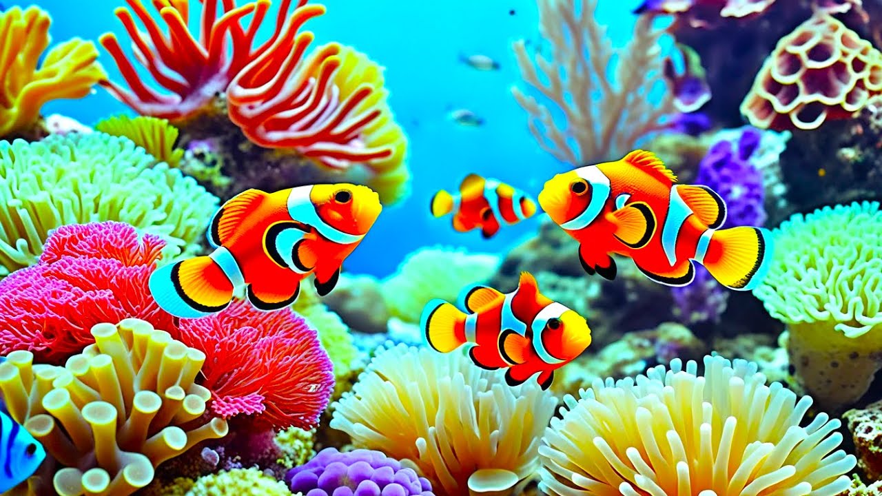 The Best 4K Aquarium - Explore the Stunning World of Sea Jellyfish and Beautiful Coral Reef Fish. #8