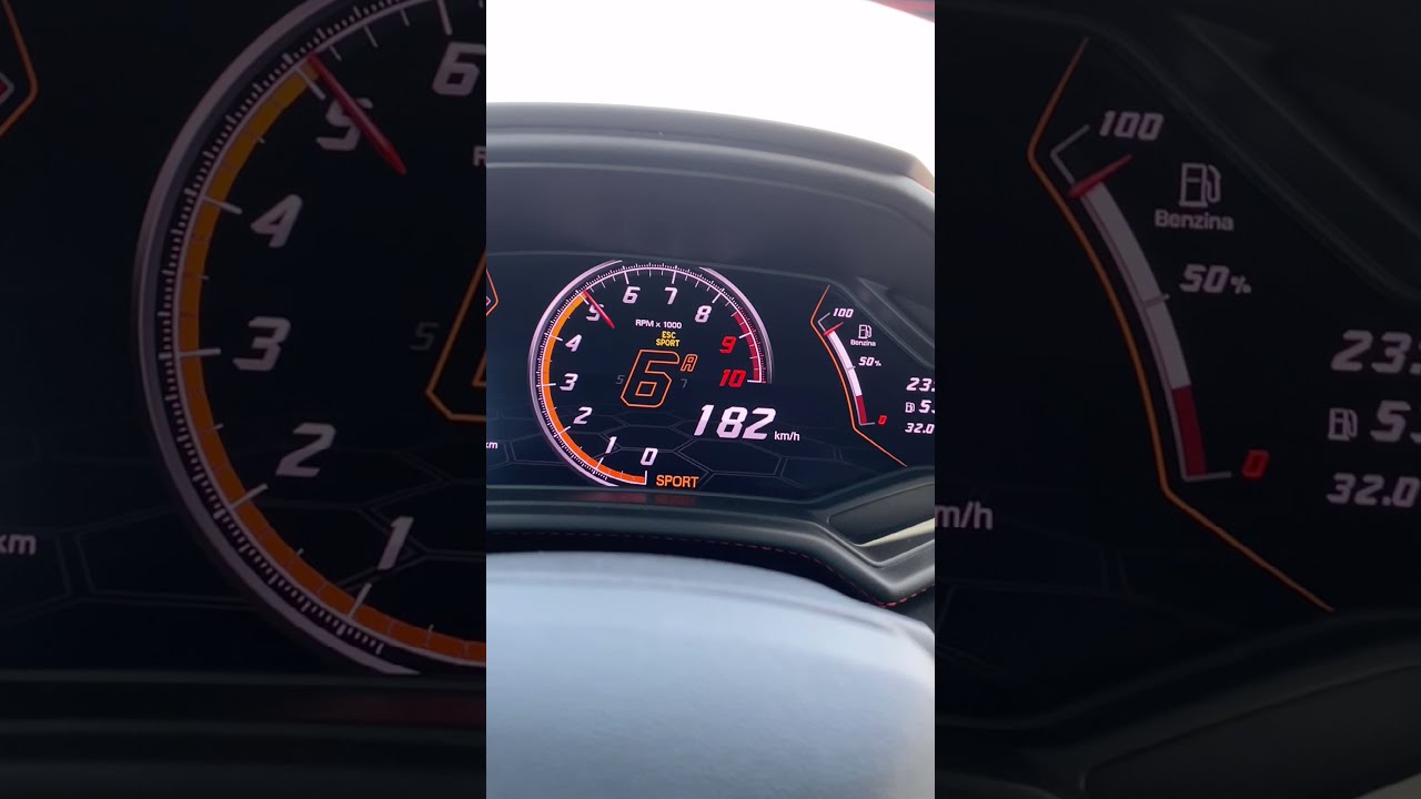 Lamborghini Huracan Evo Speed Test