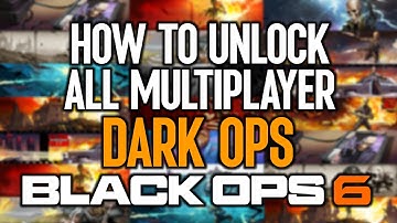 How To Unlock ALL Multiplayer DARK OPS CHALLENGES In Black Ops 6 (All Dark Ops Guide)