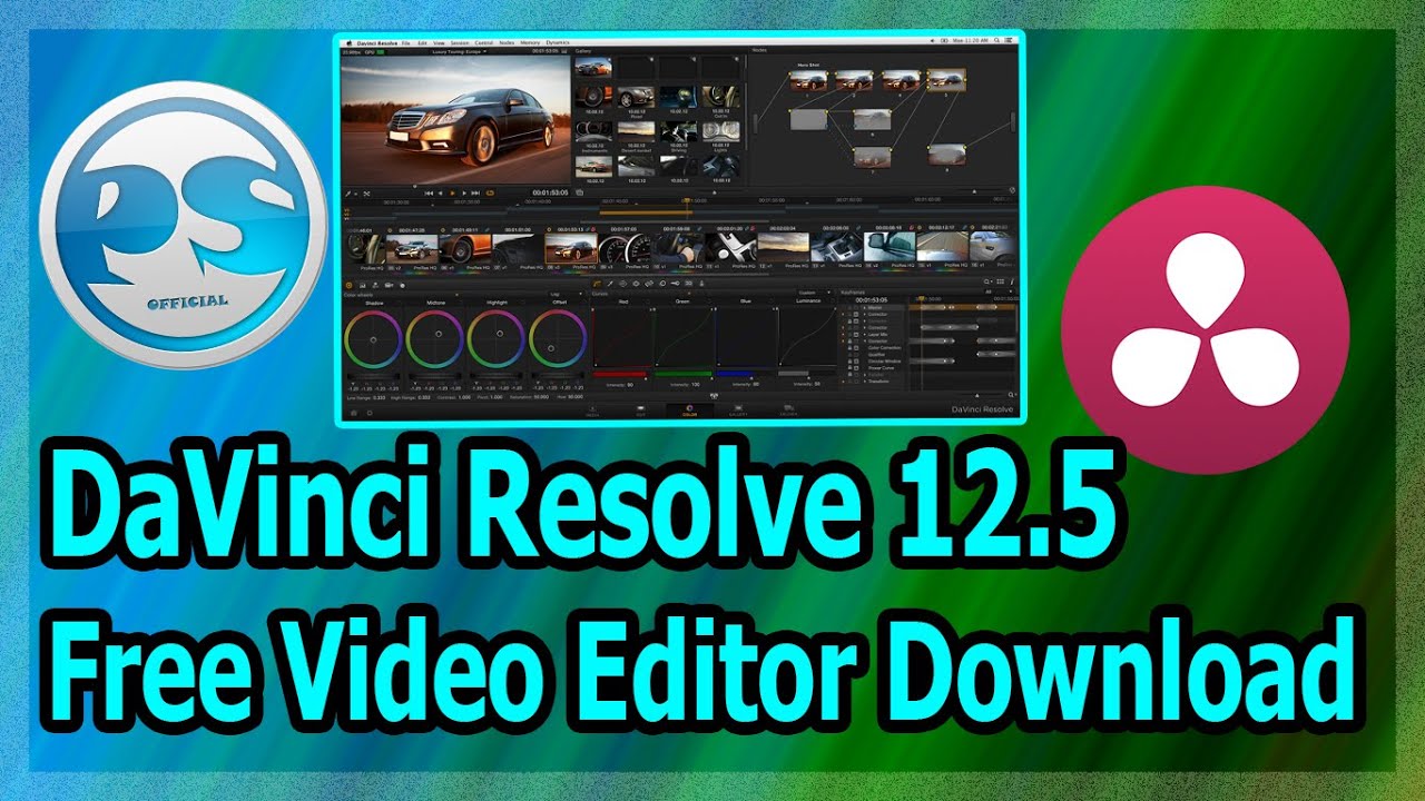 davinci resolve 12.5 free download for windows