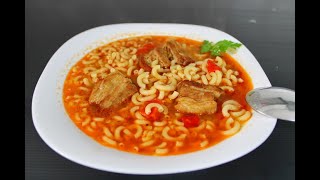 Fideos a la Cazuela con costilla .Receta Catalana.De la Olla a la Mesa.