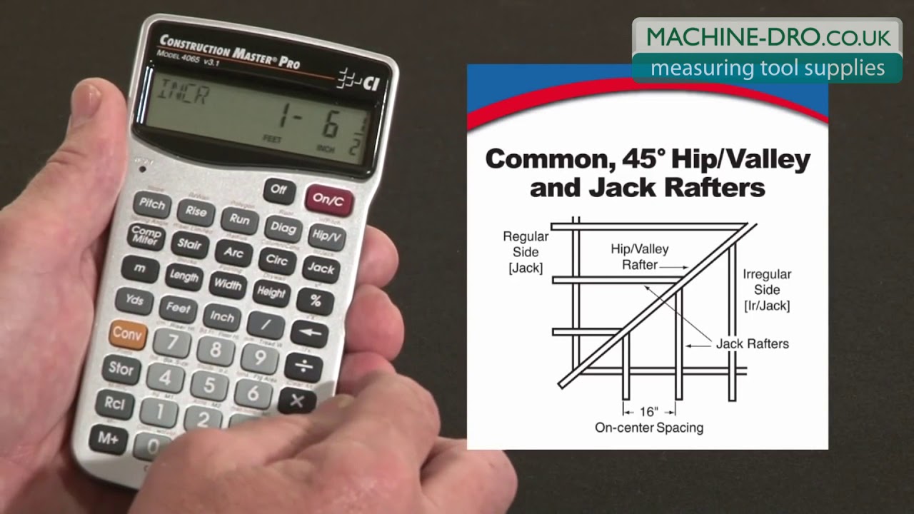 Carpentry Calculators - Calculate stairs - Roof Pitch Calculator - Area  Calculator - Arch Calculator