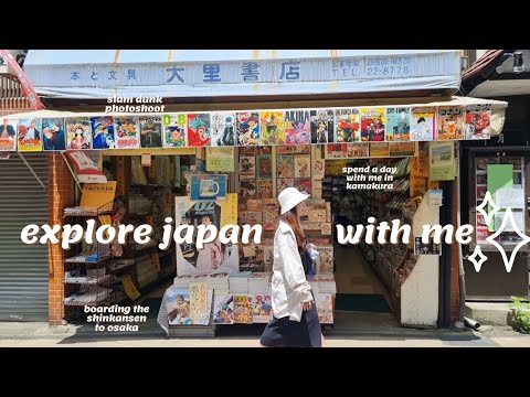 JAPAN TRAVEL VLOG 2023: Day trip to Kamakura and Enoshima from Tokyo, Shinkansen from Tokyo to Osaka