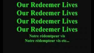 Video thumbnail of "My redeemer lives hillsong"
