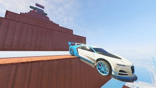LA ESCALERA SUPER PELIGROSA!!! - CARRERA GTA V ONLINE - GTA 5 ONLINE