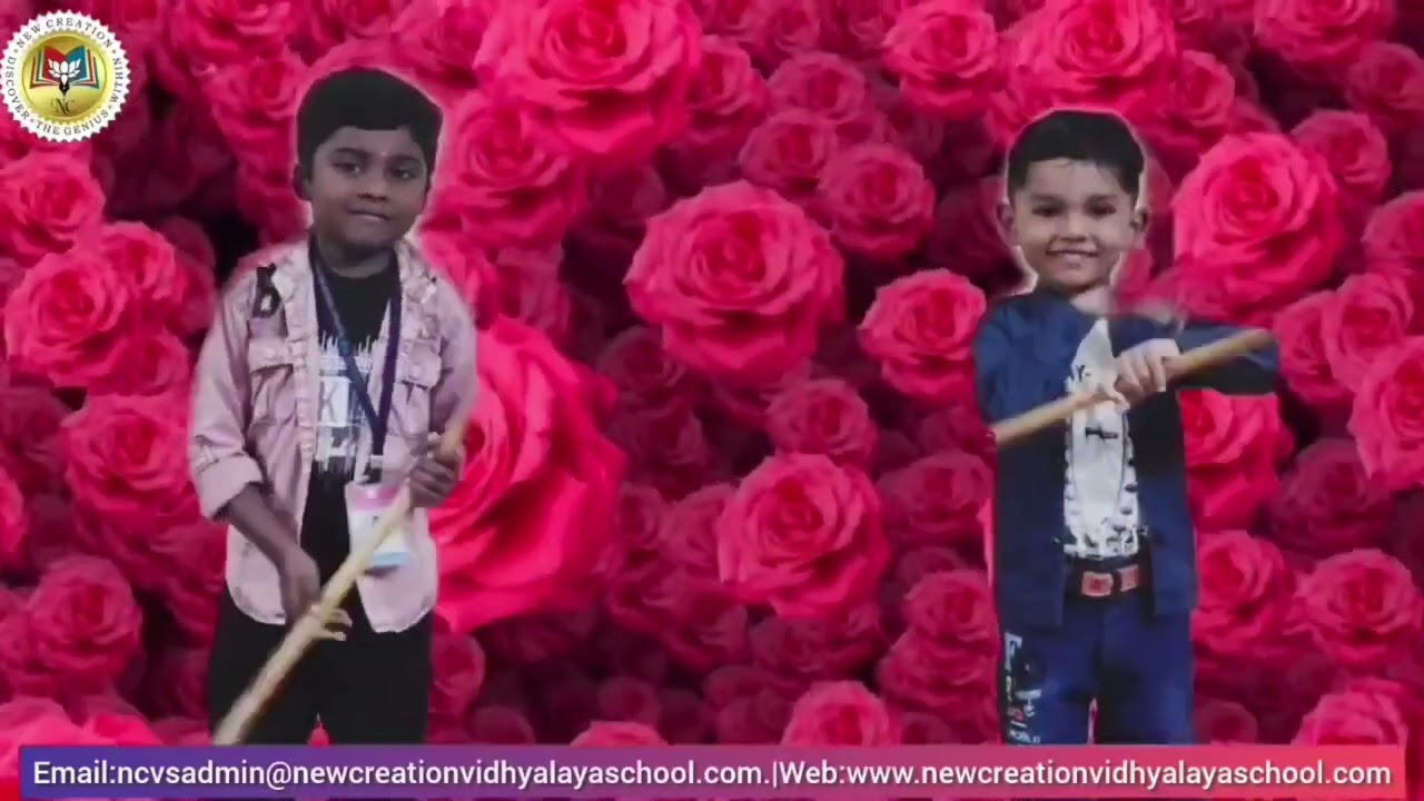 we have an energetic Silambam and Karate performance by our UKG KIDs|New Creation Vidhyalaya School 