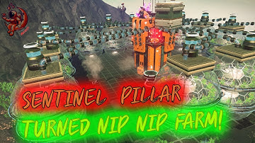 I Turned A Sentinel Pillar Into A NIP NIP FARM!! Right Under There Noses! No Mans Sky Nip Nip Farms