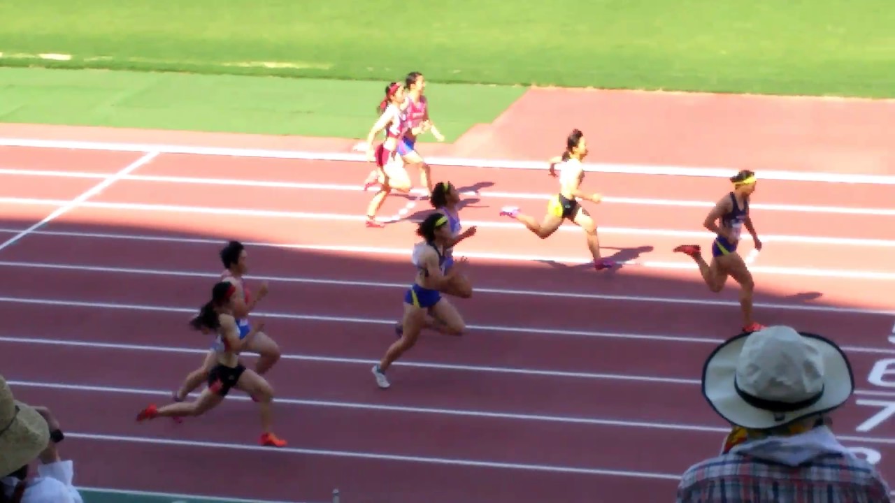 17年香川県高校総体 陸上 女子100m決勝 Youtube 17年香川県高校総体 陸上 女子100m決勝 Youtube