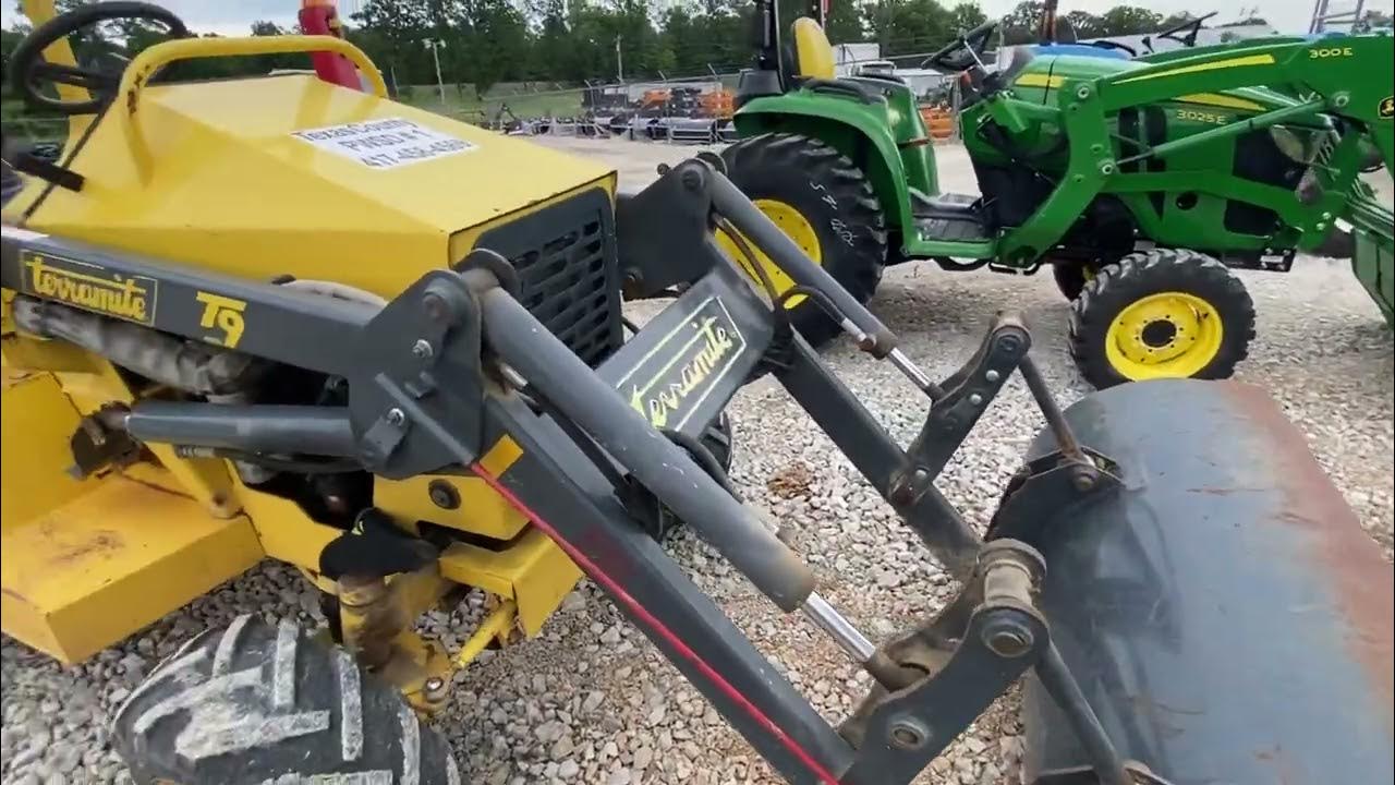 Lot 1320 Terramite T9 4WD backhoe YouTube