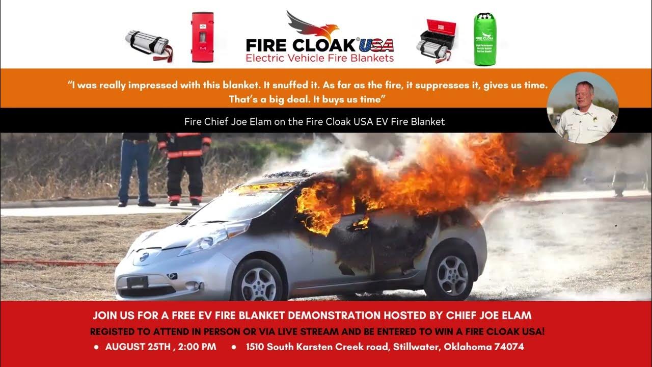 FREE EV FIRE BLANKET TRAINING YouTube