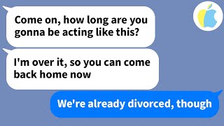 【Apple】My husband of twenty years insulted me, demanded a divorce, and then begged me to come back
