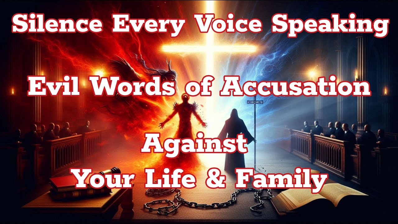Powerful Prayer to Silence the Voice of Accusation and Condemnation in the Spirit Realm