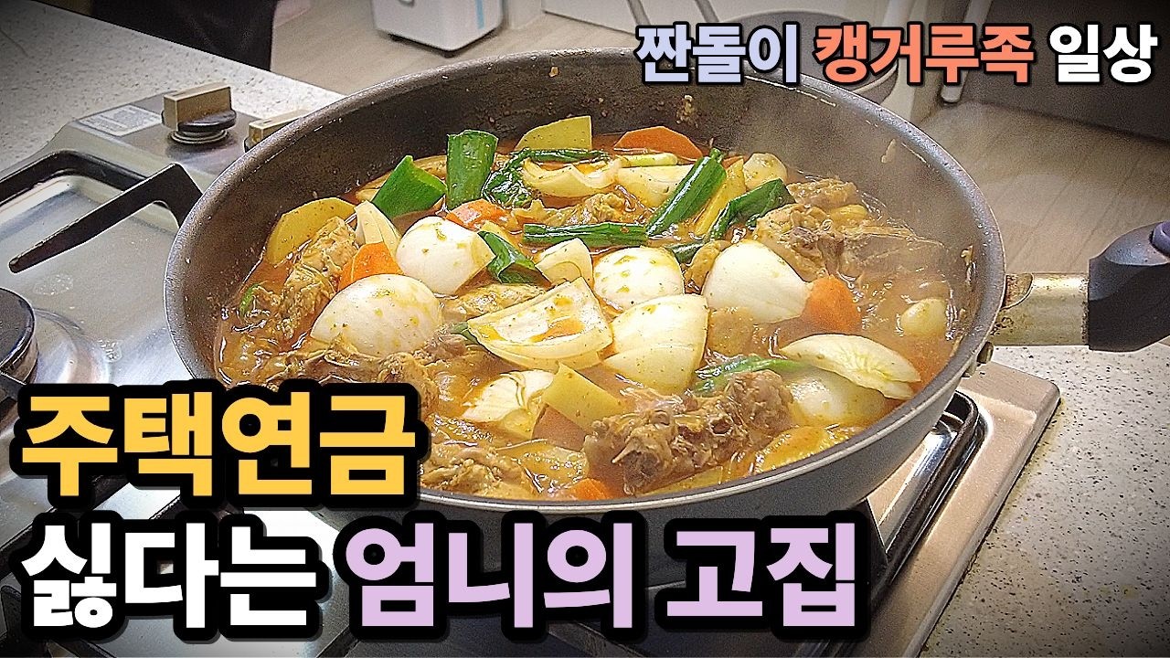 돈 벌려고 법인 회사 차렸다가 쫄딱망한 40대 싱글남의 집밥 요리 브이로그