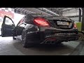 BRABUS 850 6.0 BiTurbo S63 AMG - Start, Revs, Acceleration!