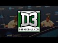 2018 D-III World Series Game 2: Randolph-Macon postgame