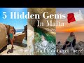 5 Hidden Places/Gems in Malta! - & How To Get There