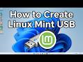 How to Create a Bootable Linux Mint USB Drive (Easy Step-by-Step Tutorial) #mint #linux