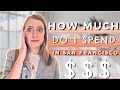 What I Spend in a Month in San Francisco ($$$) as a 24-yr old